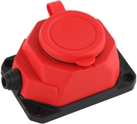 Колодка удлинителя ЭРА K-1e-RED-IP44 Б0044550 - фото
