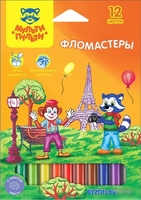 Фломастеры Мульти-пульти Енот во Франции WP_10716 (12 цветов) - фото