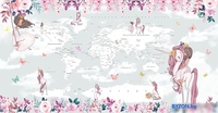 Виниловые обои Citydecor Princess 10 500x260 - фото