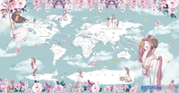 Виниловые обои Citydecor Princess 9 500x260 - фото