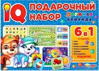 Развивающая игра Умные игры ружная команда. IQ-подарочный набор 6 в 1 4680107928023 - фото