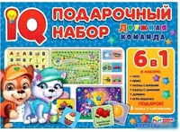Развивающая игра Умные игры ружная команда. IQ-подарочный набор 6 в 1 4680107928023 - фото2