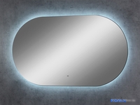 Континент Зеркало Fleur Led 110x65 (бесконтактный сенсор, холодная подсветка) - фото2
