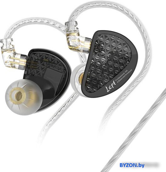 Наушники KZ Acoustics AS16 Pro (без микрофона, черный) Наушники KZ Acoustics AS16 Pro (без микрофона, черный)