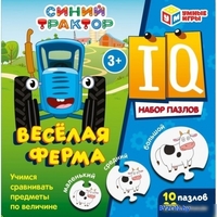 Мозаика/пазл Умные игры Синий трактор. Весёлая ферма 4650250506652 - фото