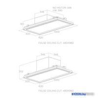 Кухонная вытяжка Elica Illusion H16 BL Mat/A/100 PRF0172645A - фото2