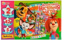 Развивающая игра Умные игры Азбука и счет. Барбоскины 4680107974242 - фото