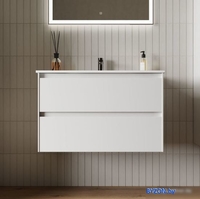 Sancos Тумба под умывальник Cento CN80W (белый глянец) - фото2