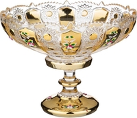 Ваза для фруктов Lefard Gold Glass 195-107 - фото
