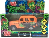Внедорожник Технопарк Уаз Хантер Зомби HUNTER-12ZOM-OG - фото
