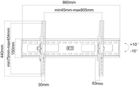 Кронштейн Benatek PLASMA-2B(SLIM) - фото2