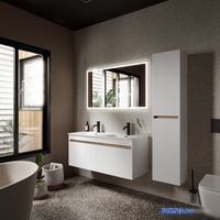 Sancos Тумба под умывальник Smart SM120-2W (белый глянец) - фото2