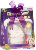 Набор для создания поделок/игрушек Bondibon Елочные украшения. Снеговичок ВВ1689 - фото
