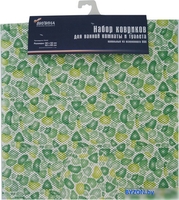 Набор ковриков Вилина 6833 V15GR (50x52, 50x85, 2шт) - фото