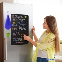 Магнитная доска BRAUBERG Fridge 237845 (черный) - фото2