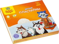 Пластилин Мульти-пульти Енот на Аляске ДП_10235 (12цв) - фото