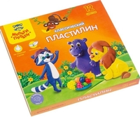 Пластилин Мульти-пульти Приключения Енота КП_10209 (12 цв) - фото