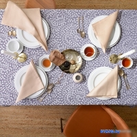 Скатерть Tkano Scandinavian Touch TK21-TC0021 (фиолетово-серый/спелая смородина) - фото2