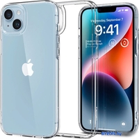 Чехол для телефона Spigen Ultra Hybrid iPhone 14 ACS05040 (crystal clear) - фото