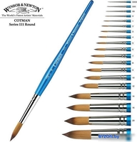 Кисть для рисования Winsor & Newton Cotman 111 №24 5301024 - фото2