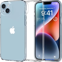 Чехол для телефона Spigen Liquid Crystal iPhone 14 Plus ACS04887 (crystal clear) - фото
