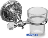 Стакан для зубной щетки и пасты Art&Max Barocco AM-1787-Cr - фото