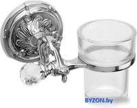 Стакан для зубной щетки и пасты Art&Max Barocco Crystal AM-1787-Cr-C - фото