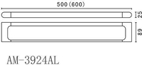 Держатель для полотенца Art&Max Platino AM-E-3924AL - фото2