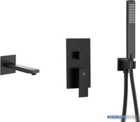 Душевой гарнитур Armatura Logon Black 5139-401-81 - фото
