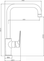 Смеситель Rossinka Silvermix RS46-23 - фото2