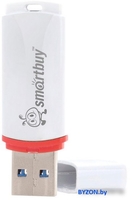 USB Flash Smart Buy Crown White 16GB (SB16GBCRW-W) - фото2