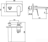 Смеситель Lemark Bronx LM3726BL - фото2
