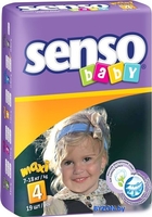 Подгузники Senso Baby Maxi 4 (19 шт) - фото