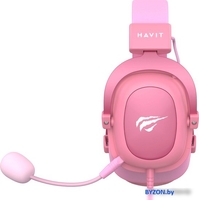 Наушники Havit Gamenote H2002d (розовый) - фото2