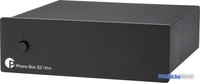 MM/MC фонокорректор Pro-Ject Phono Box S2 Ultra (черный) - фото