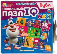 Мозаика/пазл Умные игры Веселый счет. Буба. Напольный пазл IQ max 4680107940742 - фото