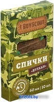 Спички BoyScout Вулкан 61034 (10 шт) - фото