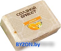 Соляной брикет для бани Соляная баня С цедрой апельсина - фото