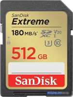 Карта памяти SanDisk Extreme SDXC SDSDXVV-512G-GNCIN 512GB - фото