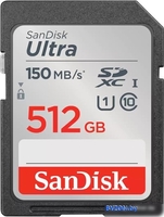 Карта памяти SanDisk Ultra SDXC SDSDUNC-512G-GN6IN 512GB - фото