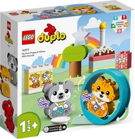 Конструктор LEGO Duplo 10977 Мой первый щенок и котёнок и их звуки - фото