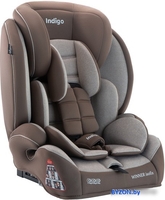 Детское автокресло Indigo Winner Isofix YB706B (бежевый/коричневый) - фото