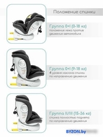 Детское автокресло Amarobaby Champion Isofix AMARO-2008CH-Ch (черный) - фото2