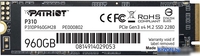 SSD Patriot P310 960GB P310P960GM28 - фото