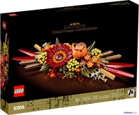 Конструктор LEGO Icons 10314 Сухоцвет: центральная часть - фото