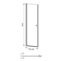 Душевая дверь IDDIS Ray RAY6CP8i69 - фото2