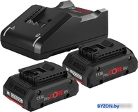 Аккумулятор с зарядным устройством Bosch ProCORE Professional 1600A01BA3 (18В/4 Ah + 14.4-18В) - фото