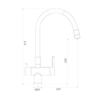 Смеситель Gappo G4398-39 - фото2