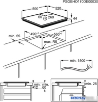 Комплект встраиваемой техники Electrolux KOEAP31WT + EIT61443B + KECB8300L + Elica Lane BL MAT/A/52 - фото2