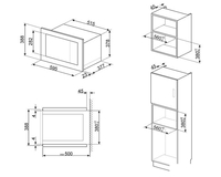 Микроволновая печь Smeg FMI125G - фото2